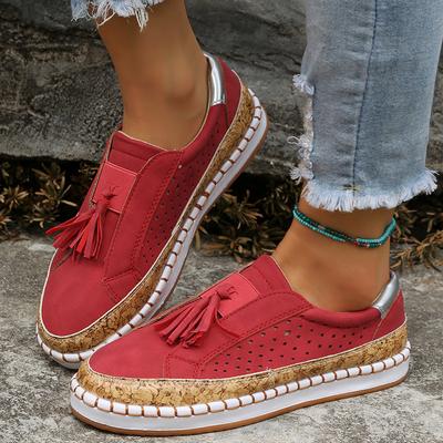 Trend Women's Sneakers Slip On Hollow Out Woman Flats Ladies Loafers Casual Female Vulcanized Shoes Sewing Fashion Women Shoes