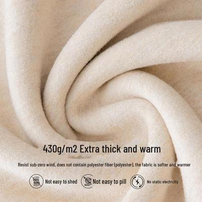 Super Thick Silk Wool Men's Warm Pants: Plus Velvet, Cold-Proof Leggings for Autumn & Winter