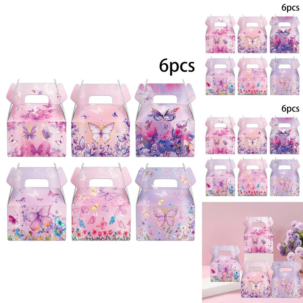 Butterfly Gift Handheld Paper Box For Party Decorations With Paper Material Ideal For Valentines Day