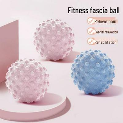 Fascial míček pro svalovou a plantární masáž – Ideální pro jógu, fitness, relaxaci ramen, krku, pasu, chodidel a zad.