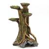 Resin Fish Tank Tree Trunk DIY Artificial Aquarium Plant for Reptiles Shelter