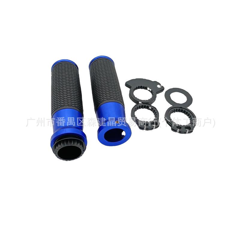 Retro CNC Aluminum Motorcycle Handlebar Grips