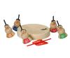 Traditional Wooden Sumo Wrestler 30 Pieces Toys, (Commercial Use)