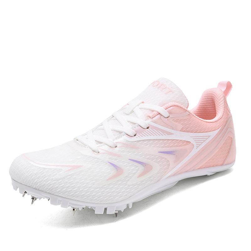Track and Field Shoes Boys and Girls Children Youth Racing Shoes Students High School Entrance Examination Competition Running Shoes Sports Shoes S