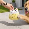 Plush Squeaky Dog Toy Toy, Sound Stuffed Puppy Cartoon Fruit Shape, Pet Durable Chew-Resistant Soft for Dogs Stress Relief Interactive Play