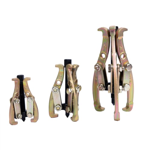 STEELMIGHT Gear Puller, 75mm/100mm/150mm Set, 3-Jaw, Gear Removal Puller, Pulley Puller, High Hardness