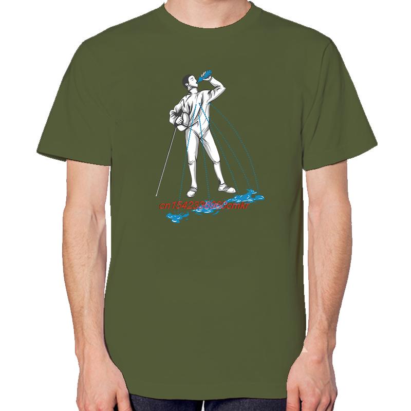 Fencing Post Workout Funny Shirts Graphic Tee Fashion For Unisex New Shirts And Tshirts Cotton Short Sleeve Tee Printed Tshirt