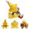 Gelbes, weiches Final Fantasy Chocobo-Weihnachtsmütze-Plüschtier für Kinder – Weihnachtsgeschenk