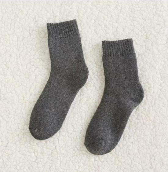 Herren Winterwolle & Kaschmir Dicke Frotteesocken