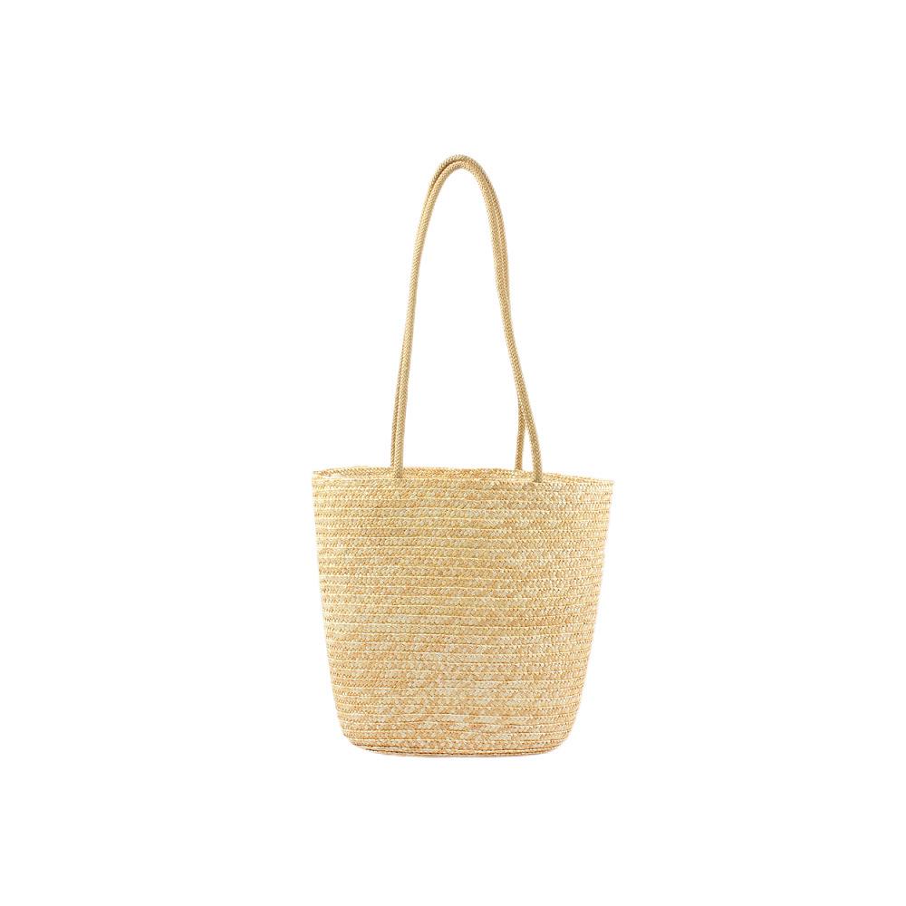 2025 Summer Women's Large Capacity Woven Straw Beach Shoulder Bag