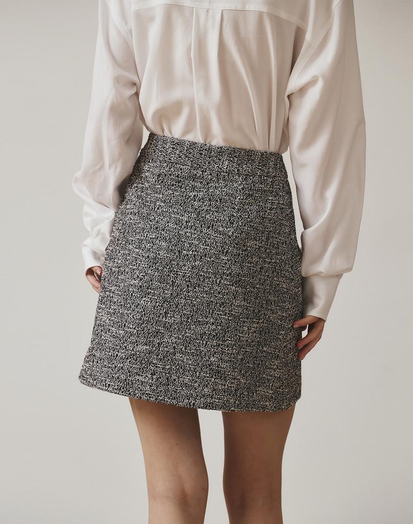 G Mar Romantic Skirt Black