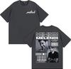 Rapper Melendi Tour New Album 2025 Merch T Shirt Men's Clothing Harajuku Hip Hop Street T-shirts Casual O-Neck Oversized T-shirt