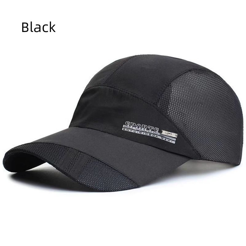 

Baseball Hat Men s 2025 New Summer Outdoor Leisure Quick-Drying Brim Hat Sun Hat Sun Protection Hat Sun Hat Black One size