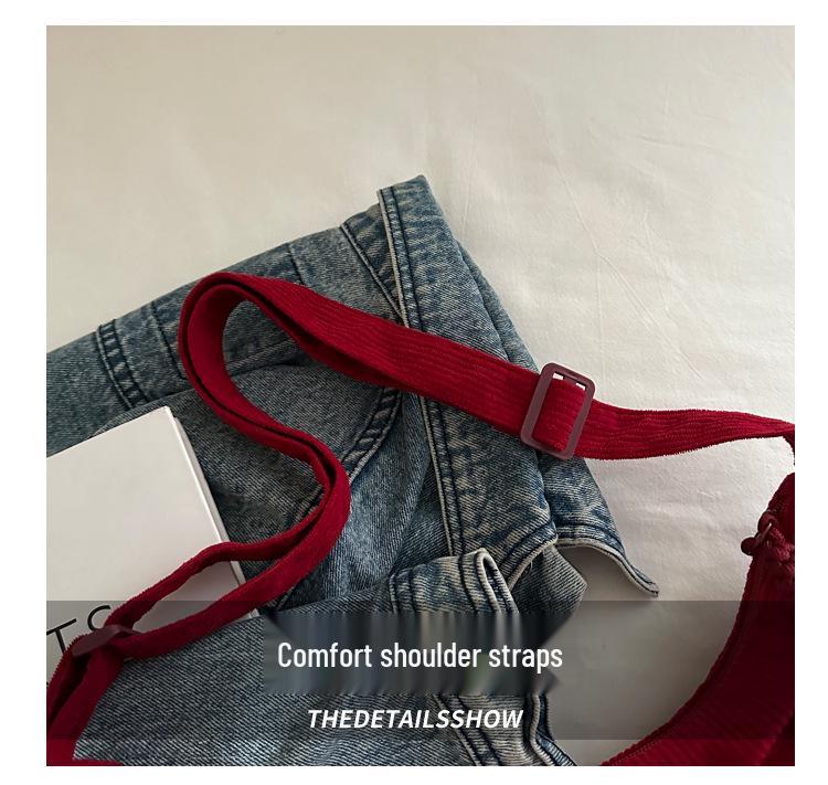 Women's Trendy Autumn 2025 Corduroy Shoulder Bag - Large Capacity Crossbody for Versatile, Casual Commutes