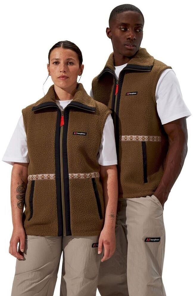 Berghaus u rhynie aztec vest bark jet black kx5