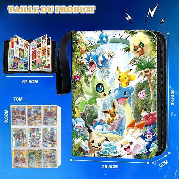 900 Porchettes Album Carte, Classeur Carte pokemon,Albums Pour Cartes À Collectionner, Pour Sangle Elastique,