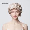 19 Momme Thick Silk Nightcap - 100% Mulberry Silk Hair Growth & Care Cap, Anti-Frizz Bath Cap for Dry Hair