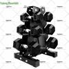 Yulongshan Rubber-Coated Hex Dumbbell Set