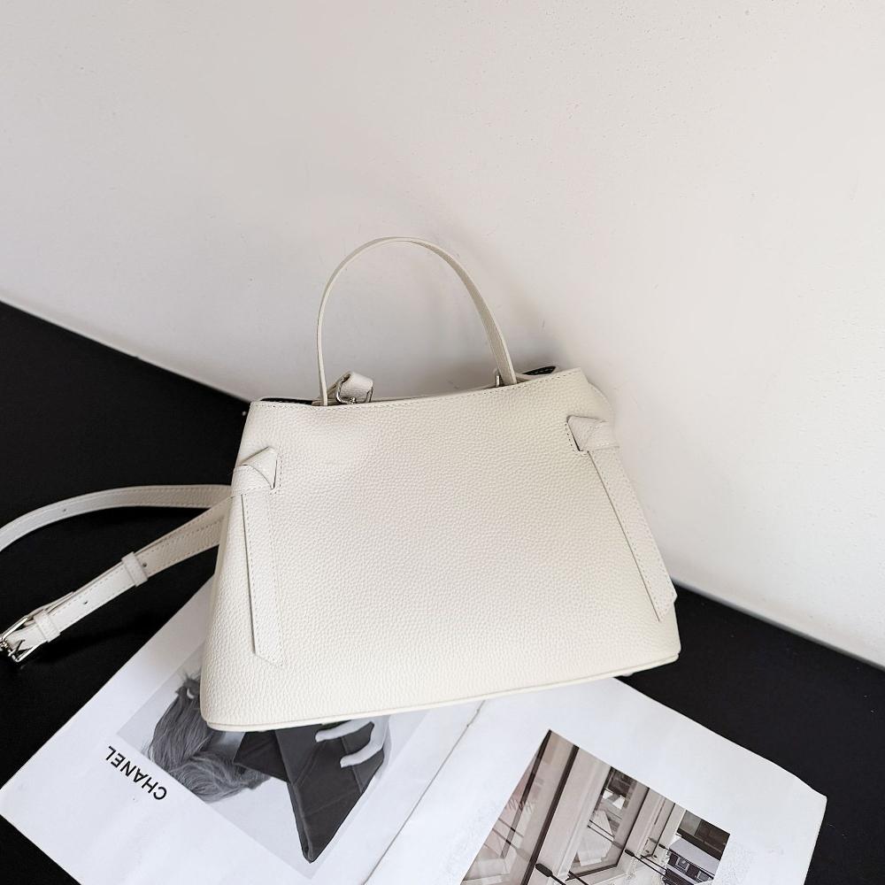 Rindsleder Umhängetasche für Damen, große Kapazität, modisch, schlicht, große Kapazität, Tragetasche, echtes Leder