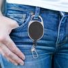 Outdoor Retractable Wire, Anti theft lost Key   Keychain Camping Tools Carabiner