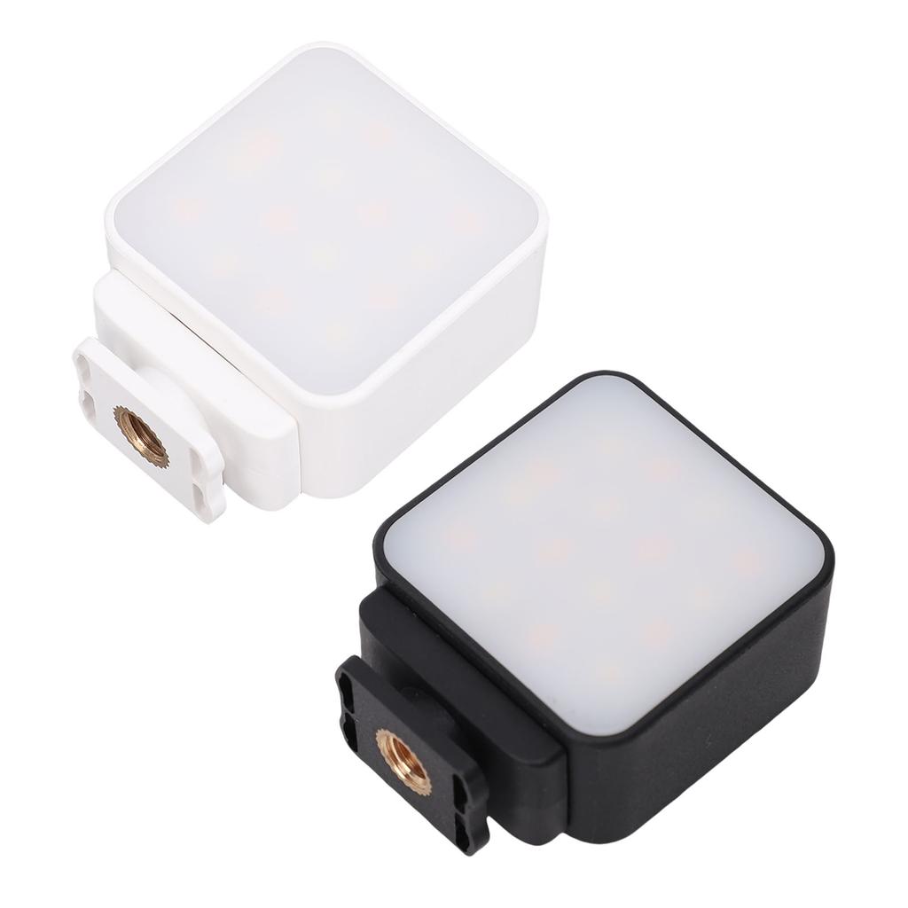 LED Video Light Fit for Pocket 3 Action Camera Fill Light Vlog Selfie Light with 16 LED Beads for Vi