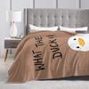 Cute Cartoon Duck  Blanket  Soft Print Plush Throw Blanket For Kids Couch Chair Sofa Bed Flannel Bedspread Bed Cover