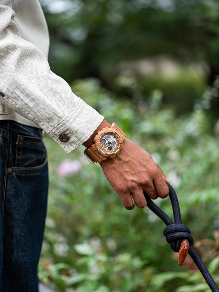 Watch Made In Japan SHIBAINU Brown [Casio] G-Shock [] GA-100SHB-5AJR Men's