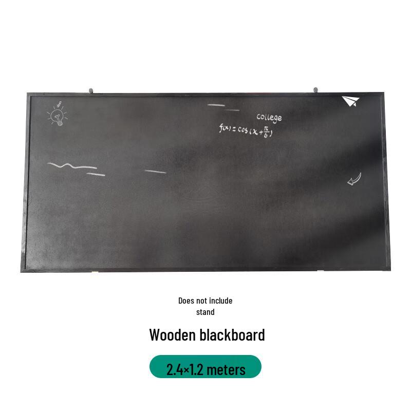 Large Wooden Display Blackboard