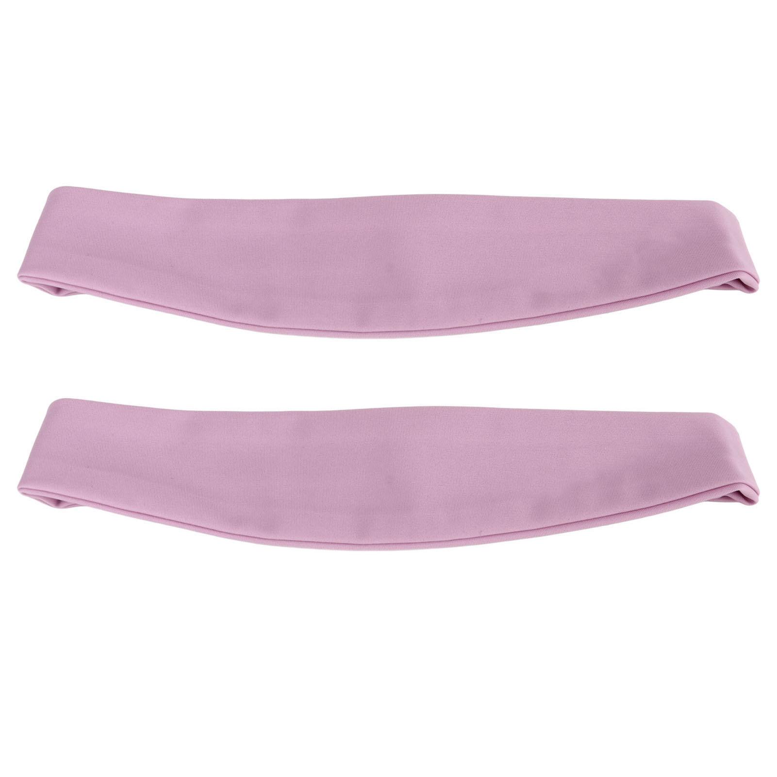 

2PCS Running Headband Sun Protection Sweat Absorbing Hair Bandage for Basketball Riding Cycling світло-фіолетового кольору