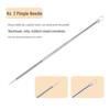 4-Piece Blackhead & Acne Remover Kit - Double-Ended Pimple Popper Tools