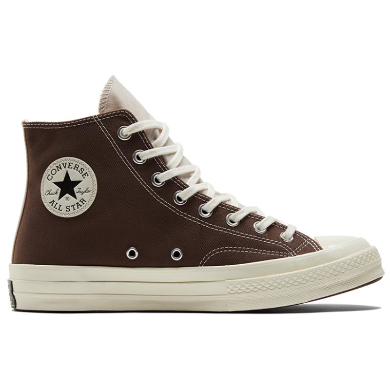 Converse Chuck Taylor All Star 1970s Comfortable and Lightweight High Top Espadrilles Unisex Brown Khaki