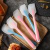 Silicone Spatula Heat-Resistant Non-Stick Baking Tool for Spreading Scraping Mixing Dishwasher Safe Essential Kitchen Utensil for Cakes Jam