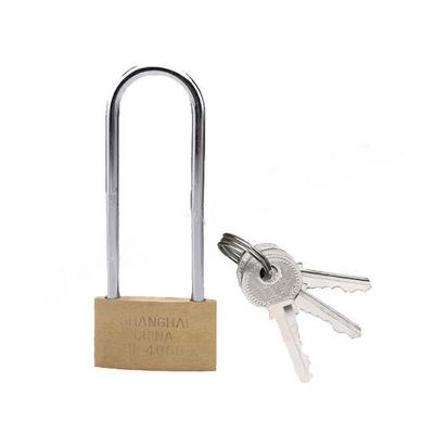 Sushik Long Shackle Brass Padlock