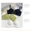 Autumn and winter bra, new collection of secondary breasts, multi-functional beauty back, jelly strip bra, seamless anti-sagging gathering underwear