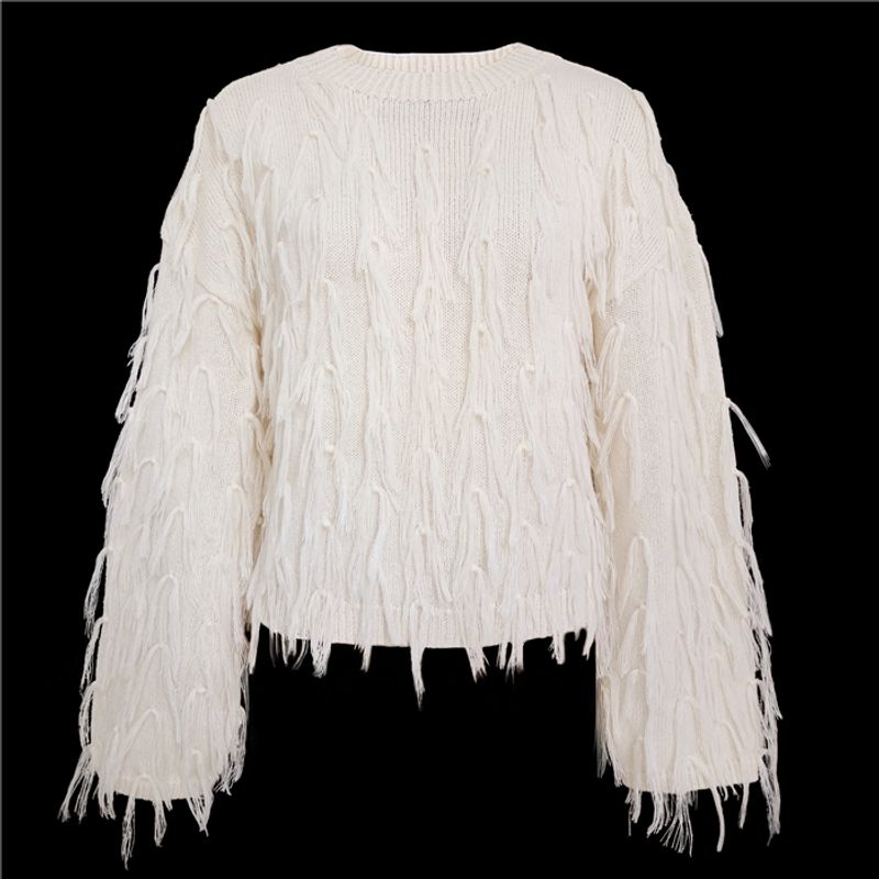 INS Fashion Fashion Casual Loose-Fitting Tassel Pullover