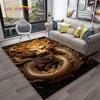 3D China Dragon Myth Art Cartoon Carpet Rug for Home Living Room Bedroom Sofa Doormat Decor,Kid Play Area Rug Non-slip Floor Mat