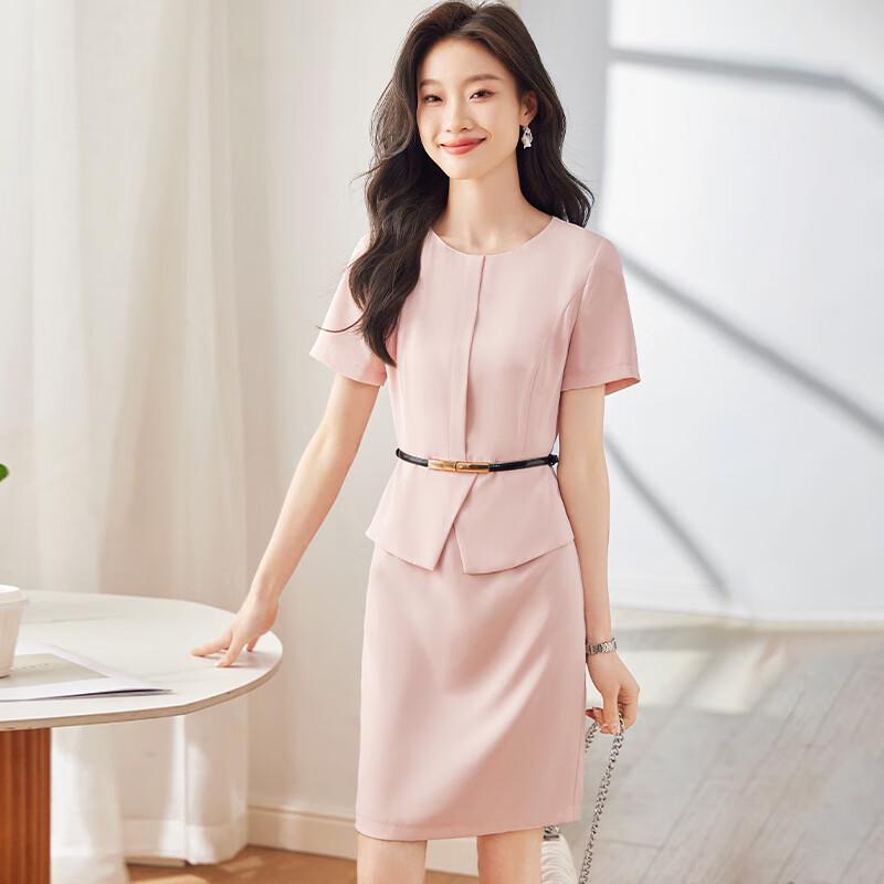 

Women s Short Sleeve Professional Reception Dress M