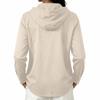 Cardigan con cappuccio da donna a manica lunga, vestibilità ampia, chiusura con bottoni, colore casual, maglione