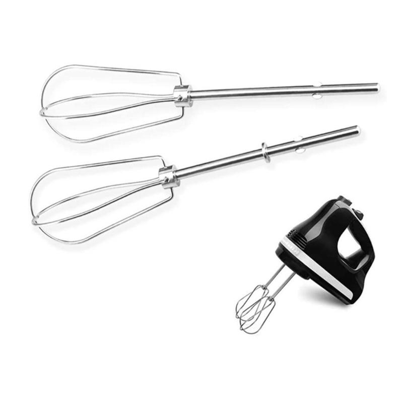 2 Pack Electric Eggs Mixer Heads Milk Frother Heads Eggs Whisk Accessories for Smooths Coffee Milk Foam Puree Kids Foods
