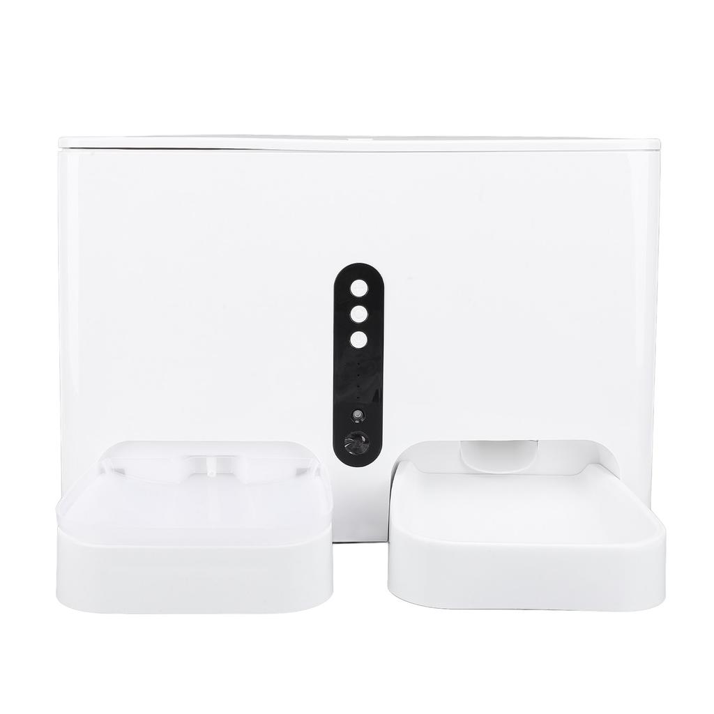 Pet Automatic Feeder with Camera Timed Feeding Video Recording Pet Water Food Dispenser for Cat Dog