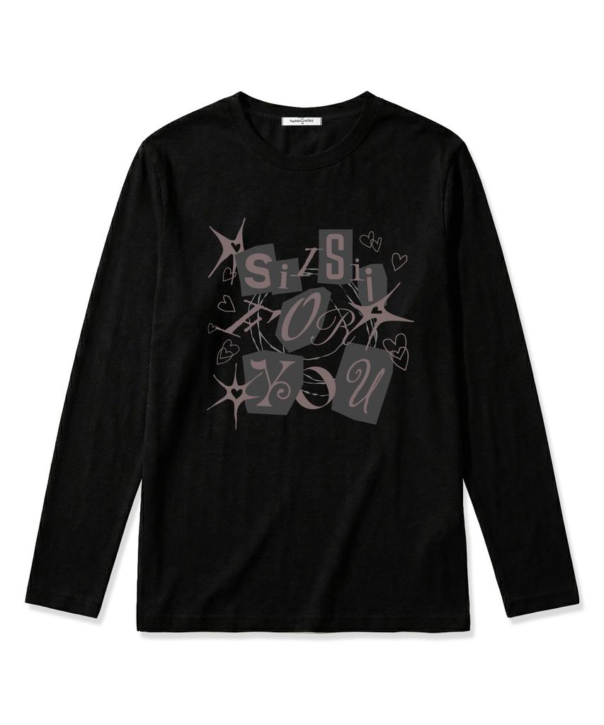 PAGESIISII Sisi For You Print Standard Fit Long Sleeve [3 Colors]