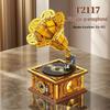 High-Density Retro Pendulum Clock Compatible with LEGO Model Assembly, Nostalgic Gift for Men and Women