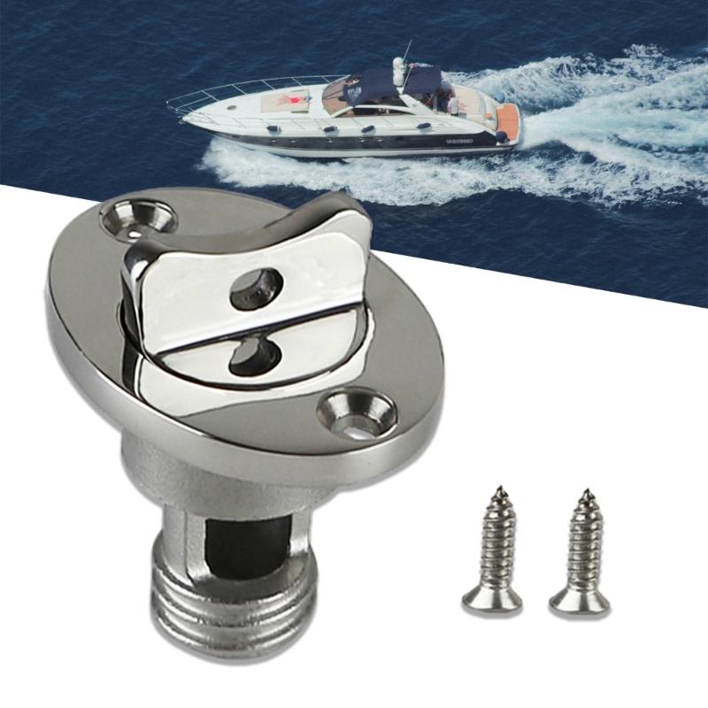 Twistable Transom Drain Plug Corrosion Resistant Water Plug Drain Plug Long Service Solution Essential Hardware for Boat
