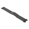 Stainless Steel Watch Band Compatible for Galaxy 4 Quick Release Solid Metal Watch Replacement Strap Black