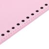 18X8cm Long Bottom For Knitted PU Leather Bag Base High Qualtiy Handbag Bottom With Holes Rivet Crochet Bag Part Accessories