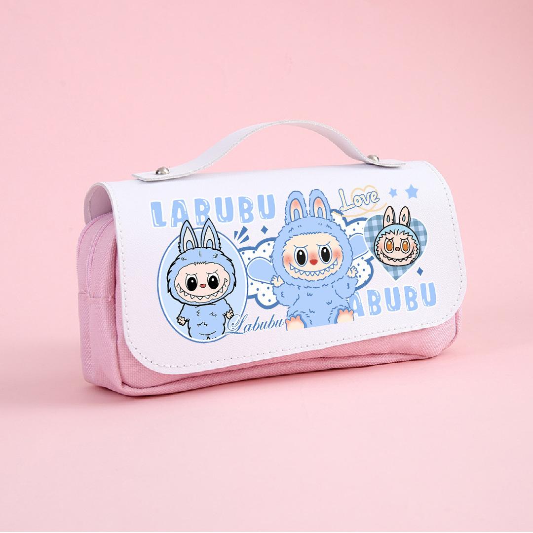 

Peripheral Stationery Box, Junior High School Large-capacity Pencil Case, Student Animation, Male and Female Two-dimensional Element