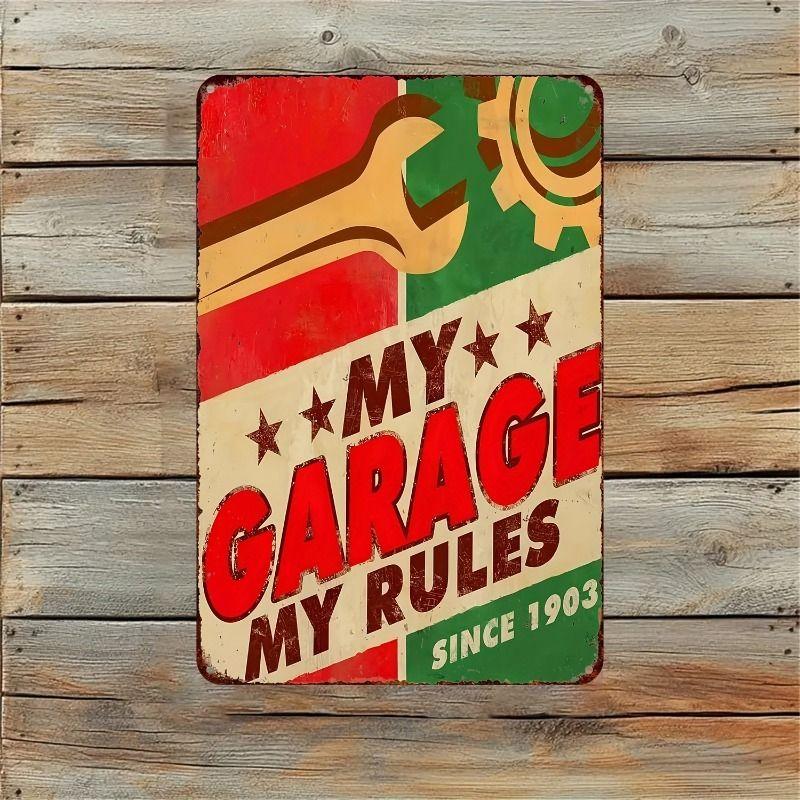 Retro Metal Wall Art for Living Room Farmhouse Decor