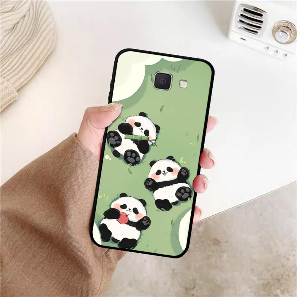 Anime Cute Panda Phone Case For Samsung J 7 plus 7core J7 neo J6 plus prime J6 J4 J5 Mobile Cover