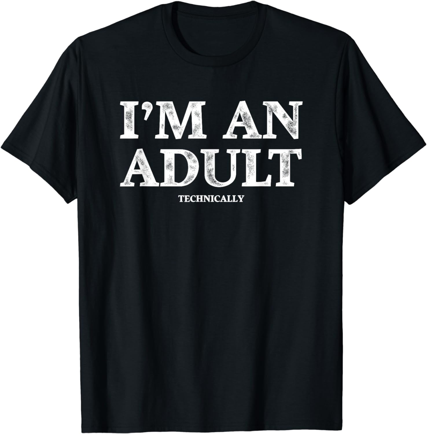 

Retro Style Tshirts I m An Adult Technically Funny 18th Birthday Gift T-Shirt Unisex Style Shirts for Women Men Clothing - Me... 5XL різнокольоровий