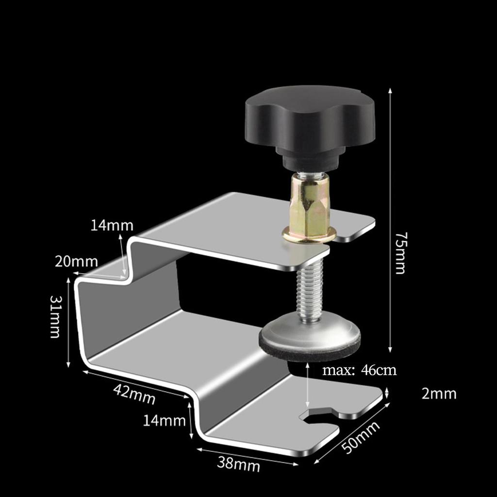 Cabinet Drawer Clamp Woodworking Device Hole Guide Hardware